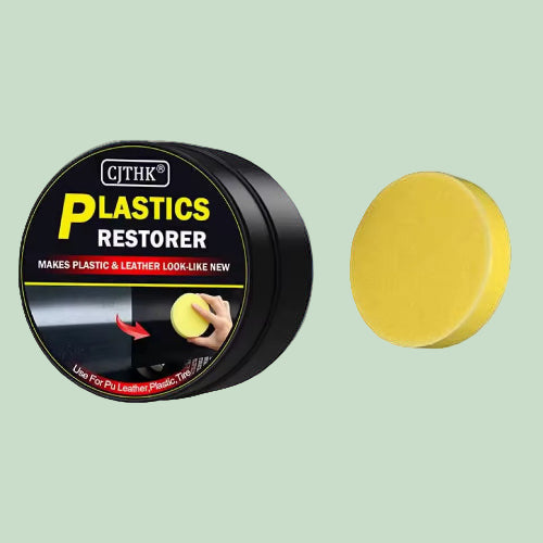 🧴 Restaurador de Plásticos y Cuero – Efecto “Negro Intenso”