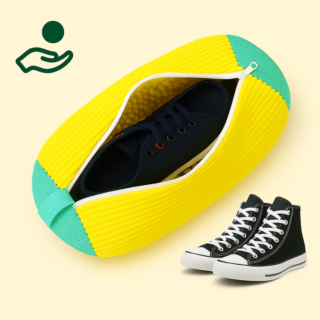 🧺 Bolsa protectora para lavar zapatillas y ropa delicada