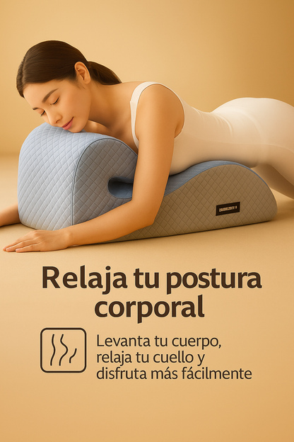 🏷️ Simplinea FlexiRest Pro™ – Almohada Ergonómica Multifuncional para Masaje, Descanso y Bienestar en Pareja
